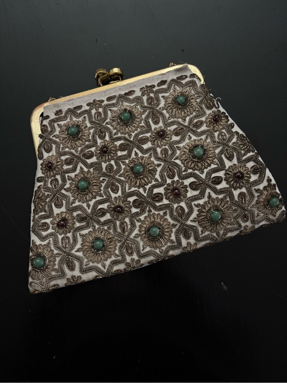 Vintage beaded handbag
